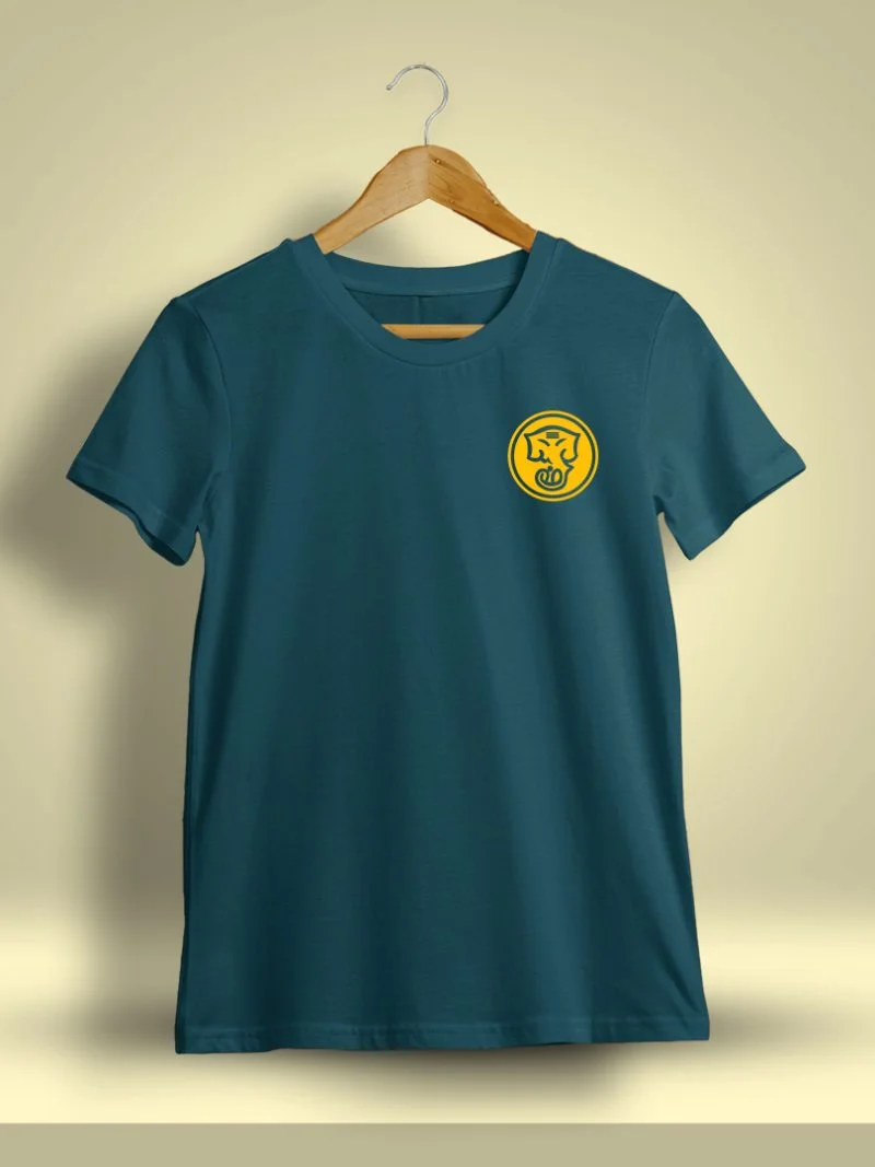 Om Vinayaga Pocket Print Pillaiyar T-Shirt For Men - Half Sleeve