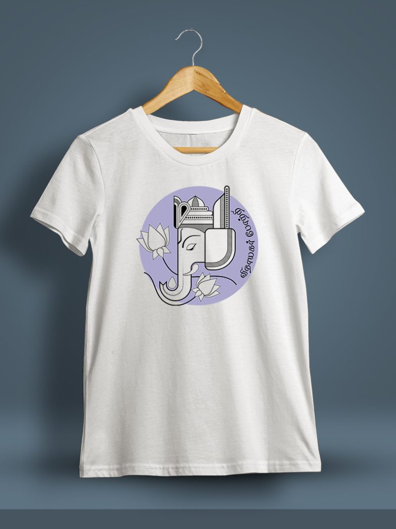 Vinayagar Potri T-Shirt For Men - Half Sleeve