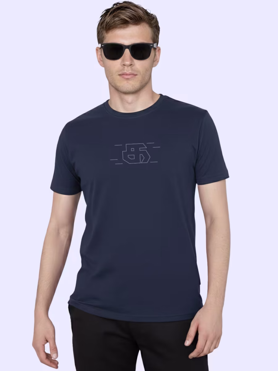 The First Letter Of Mei Ezhuthu T-Shirt For Men - Half Sleeve - Image 3