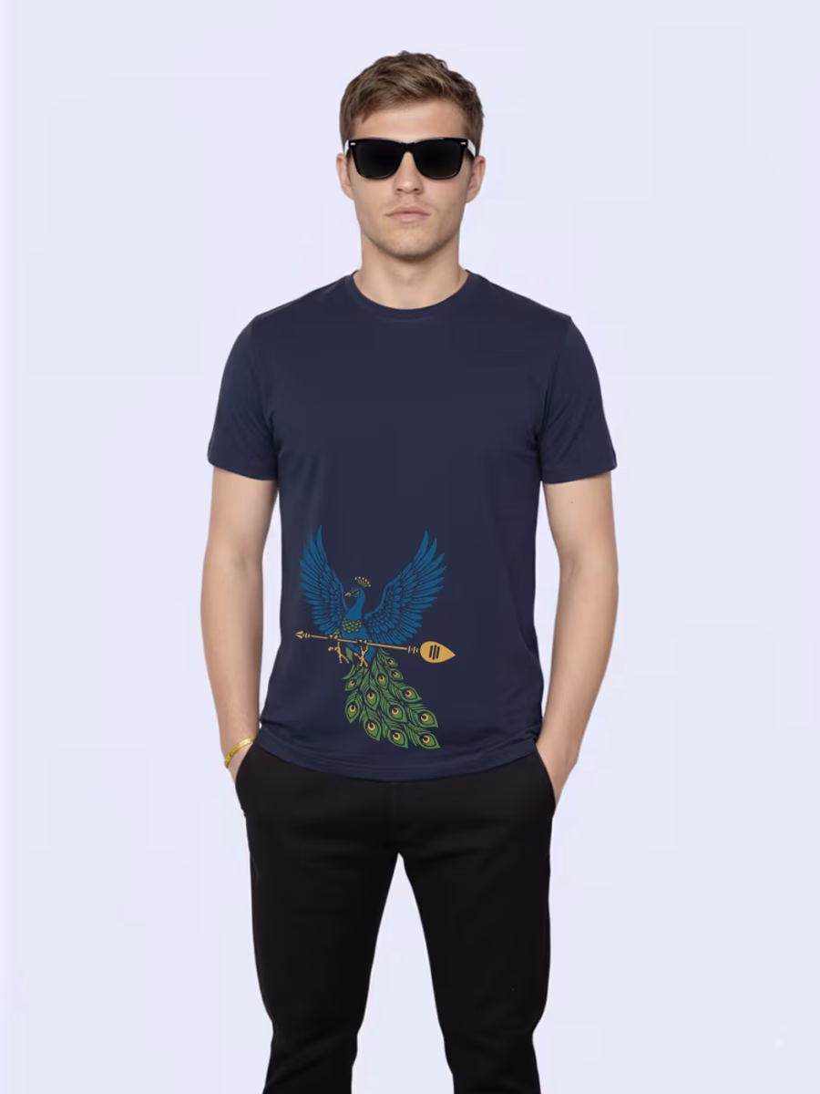 Mayil T-Shirt For Men - Half Sleeve - Image 4